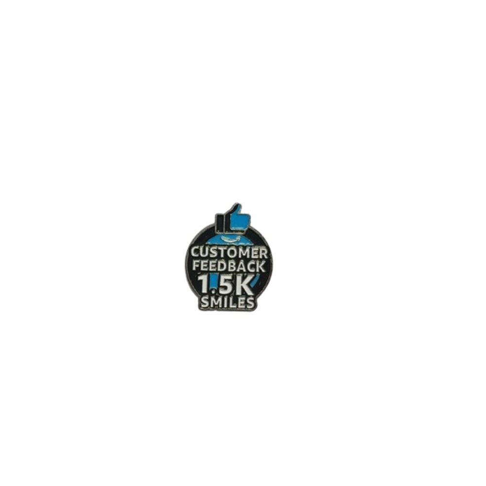 Amazon Delivery Customer Feedback 1.5K Smiles Collectable Pin Rare